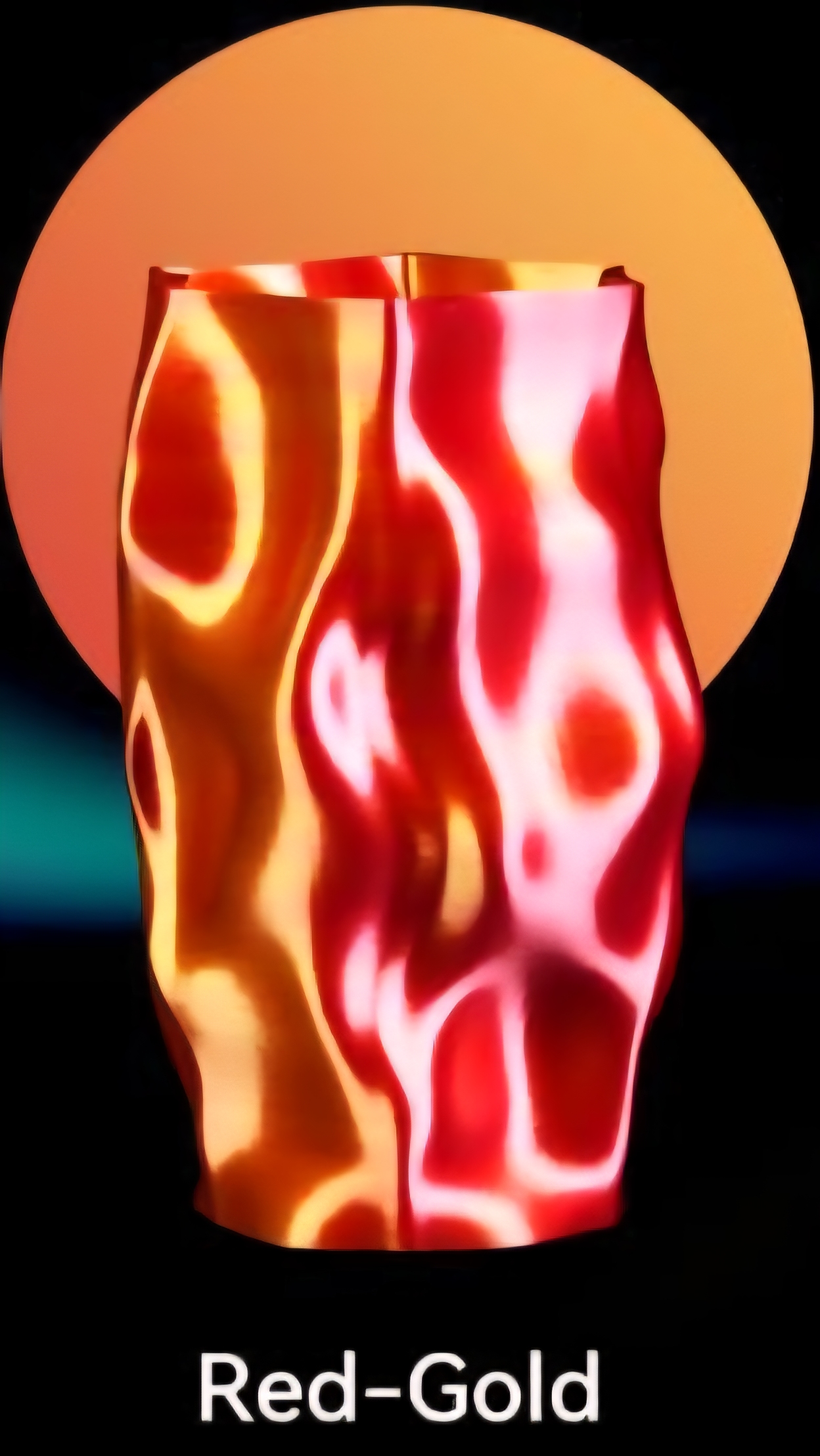 Dual-Color Red-Gold (Silk)