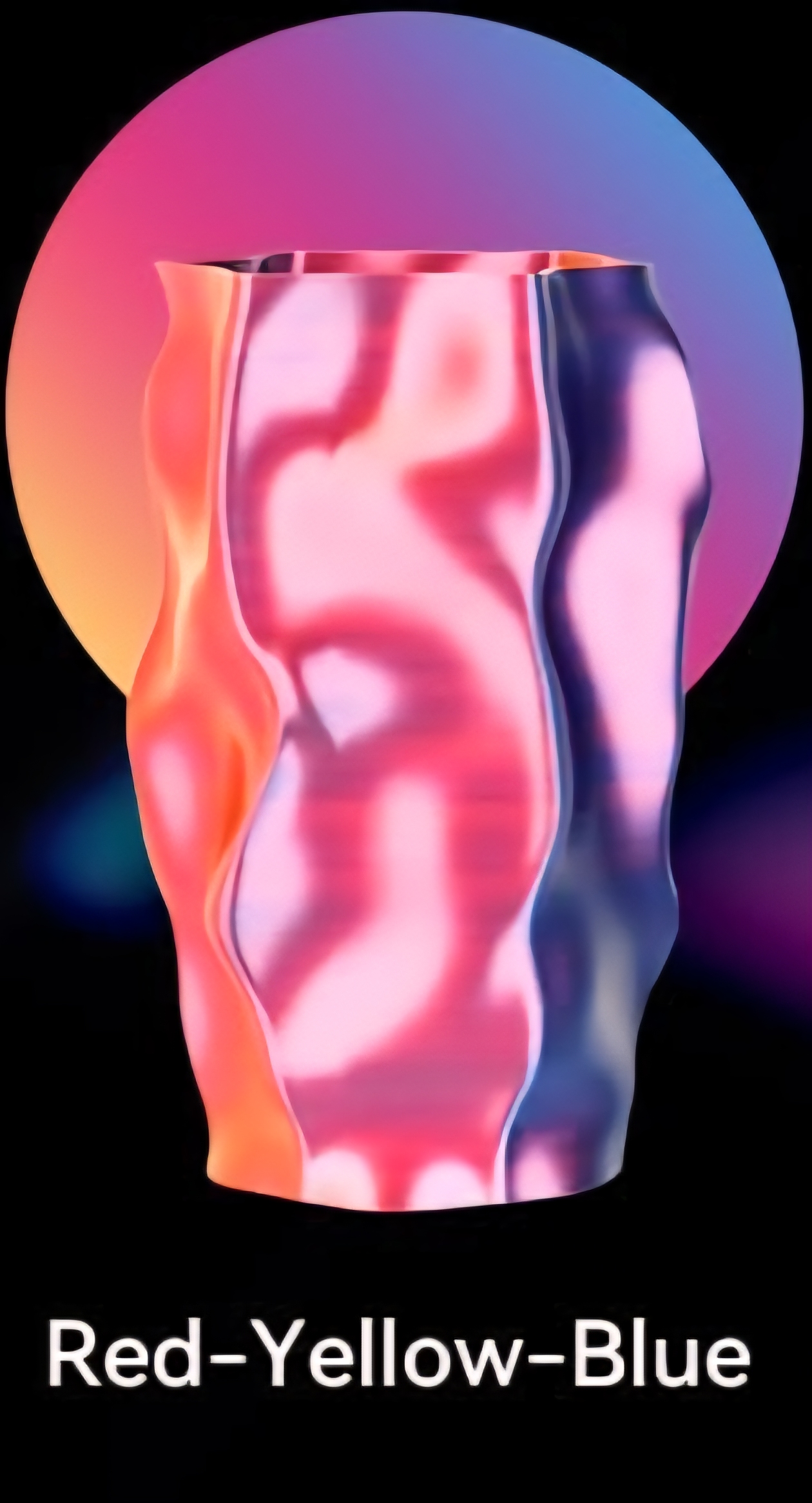 Tri_Color Red-Yellow-Blue (Silk)